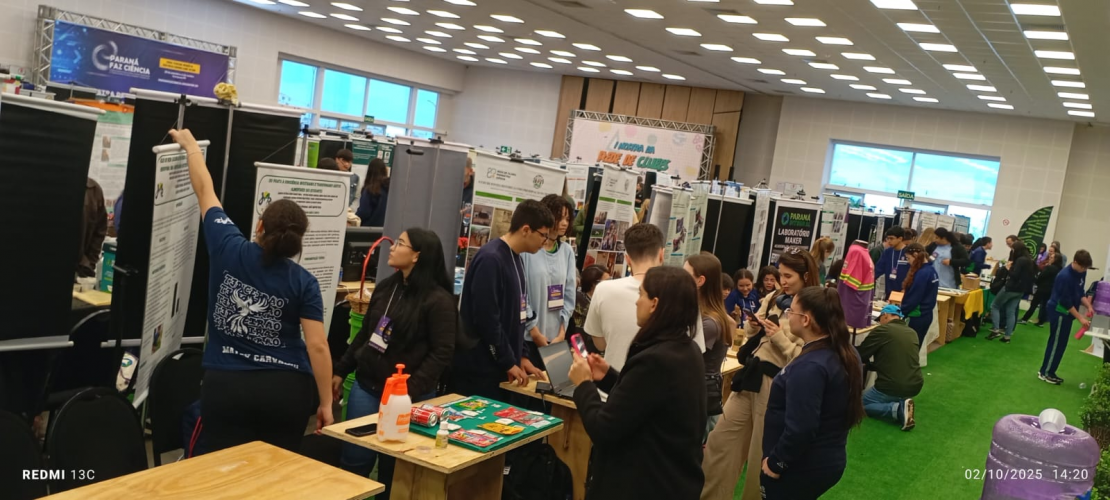 Napis PR Faz Ciência